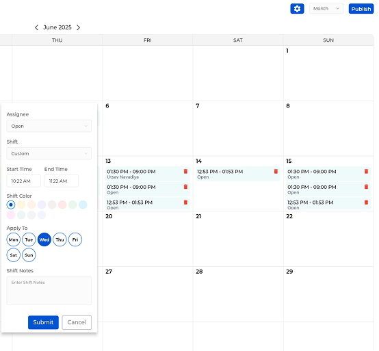 Employee-Shift-Scheduling